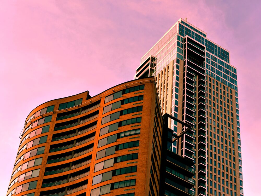 Commercial high-rise buildings